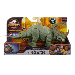 Jurassic World Sound Strike Dinosaur Figure - Sinoceratops - Maqio