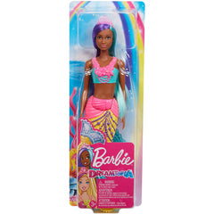 Barbie Dreamtopia Mermaid Doll Yellow & Light Blue Tail - Maqio
