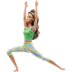 Barbie Light Brown Hair Made to Move Doll Flexible Yoga Doll - Maqio
