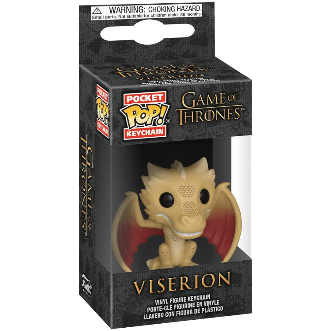 Funko POP Pocket Keychain Viserion Game of Thrones - Maqio