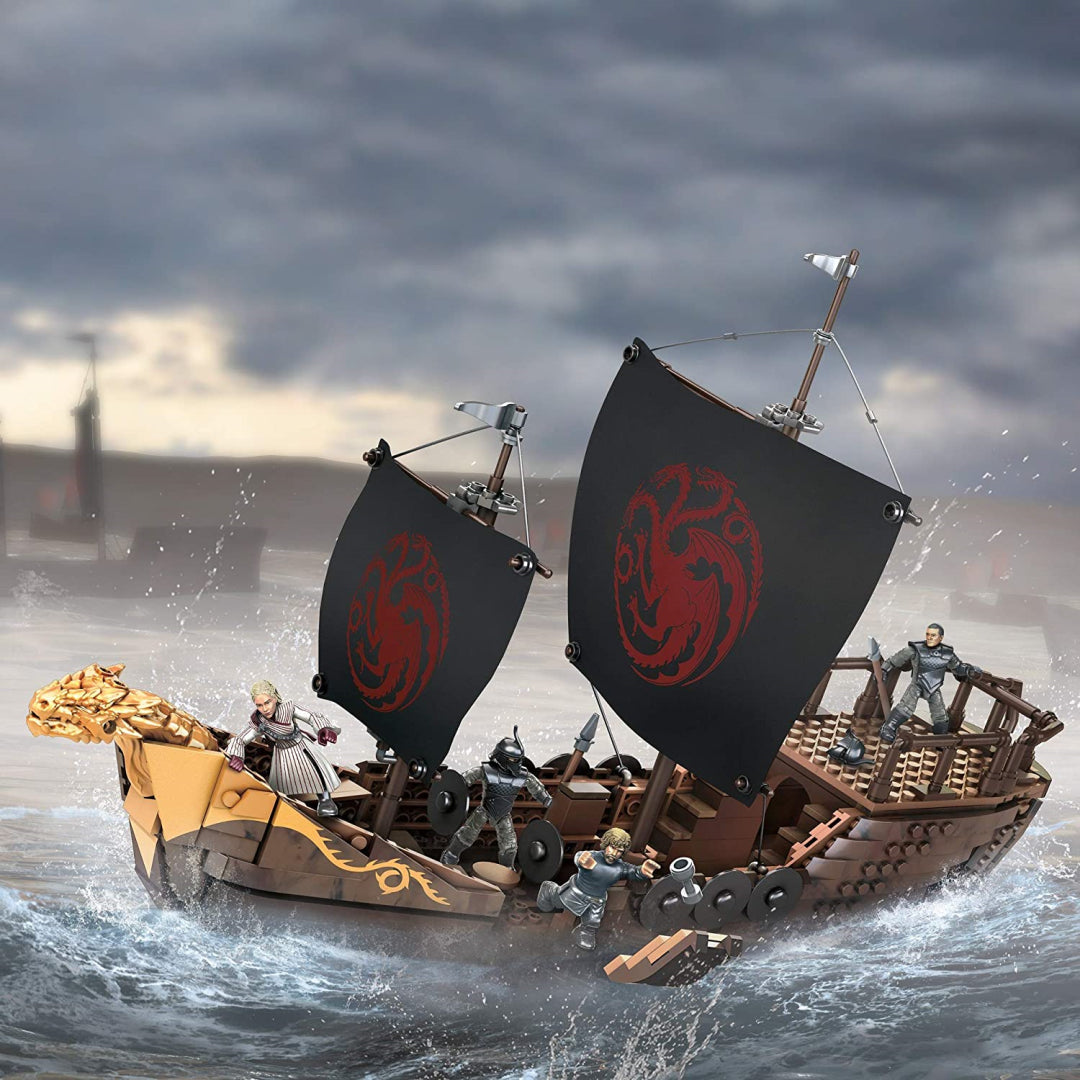 Mega Construx Game of Thrones Targaryen Warship - Maqio