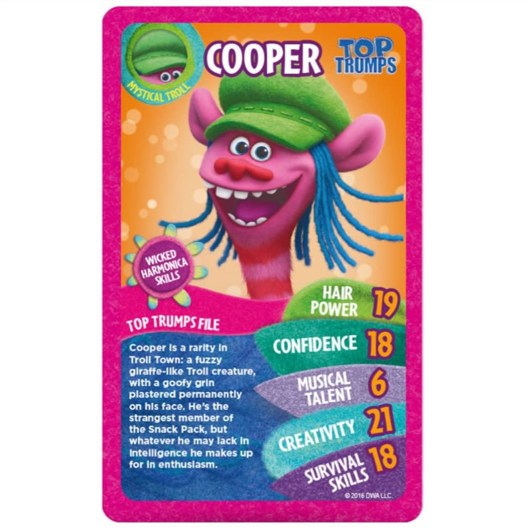 Top Trumps Cards - Trolls 027526 - Maqio