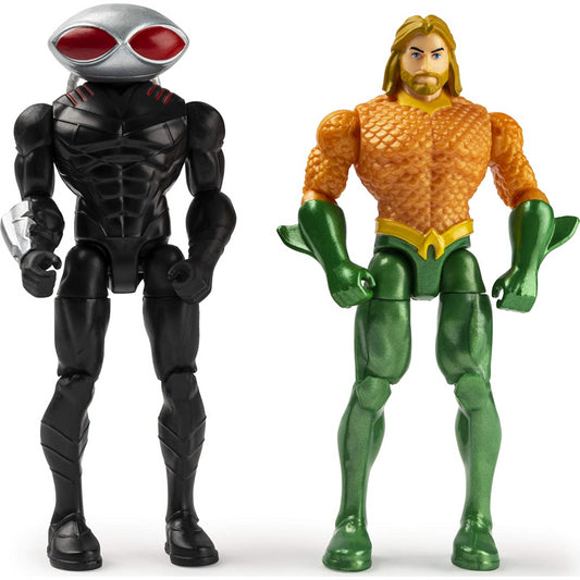 DC Heroes Unite Aquaman vs Black Manta  4" Figure Battle Pack - Maqio