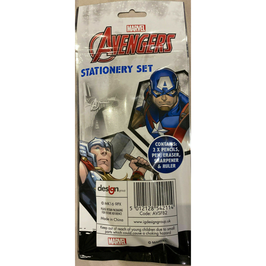 Avengers Stationery Set Foil Bag - Maqio