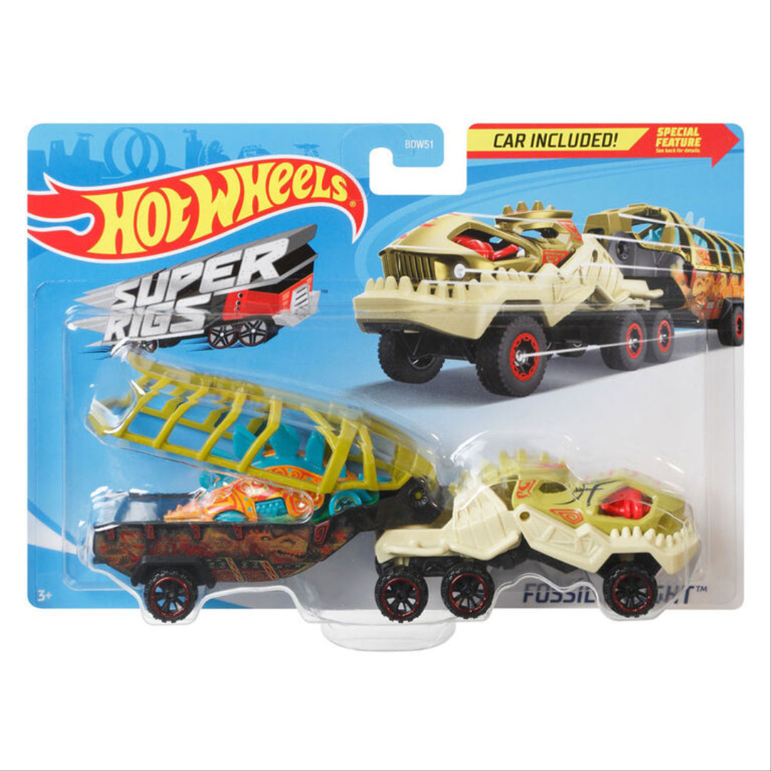 Hot Wheels Super Rigs - Fossil Freight - Maqio