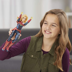 Captain Marvel  Avenger Photon Power Action Figure - Maqio