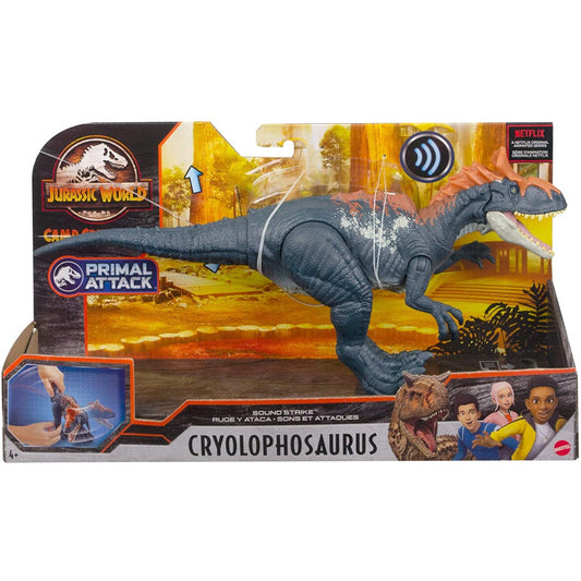 Jurassic World Sound Strike Dinosaur Action - Cryolophosaurus - Maqio