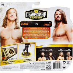 WWE AJ Styles vs Riddle Championship Showdown Action Figures - Maqio