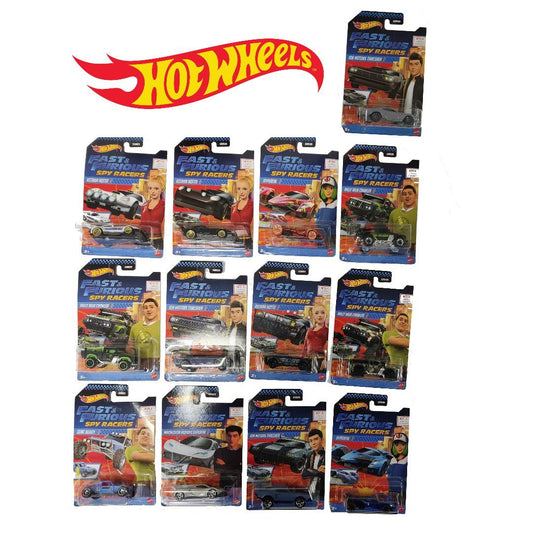 Hot Wheels Fast & Furious Spy Racers Set of 13 Die-cast Vehicle