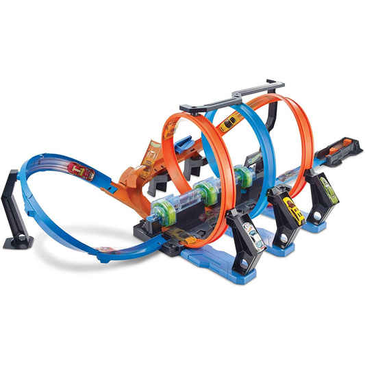 Hot Wheels Corkscrew Crash Track Set - Maqio