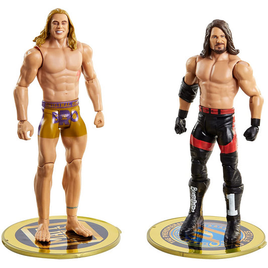 WWE AJ Styles vs Riddle Championship Showdown Action Figures - Maqio