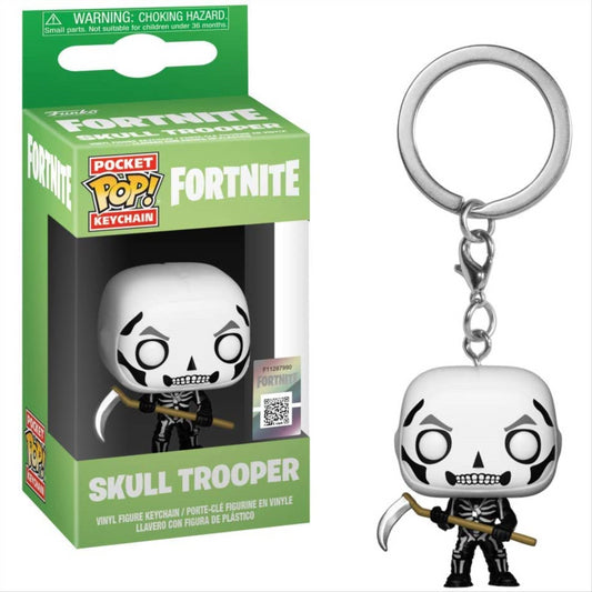 Funko Pop S1 - SKULL TROOPER  Fortnite Keychain (36027) - Maqio