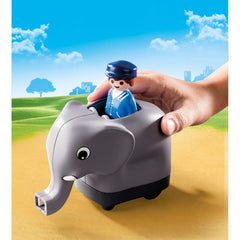 Playmobil 1.2.3 Animal Train Set - Maqio