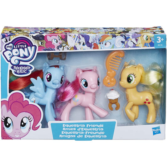 My Little Pony Equestria Friends - Pinkie Pie, Rainbow Dash & Applejack - Maqio