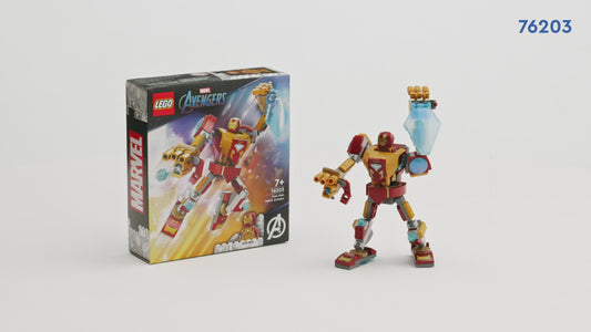 Lego 76203 Marvel Iron Man Mech Armour Set Collectible Action Figure