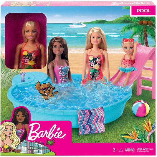 Barbie Pool Playset inc Doll - Maqio