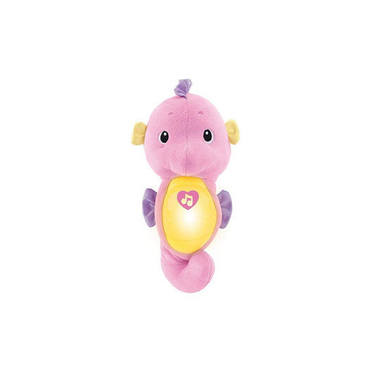 Fisher-Price Soothe and Glow Seahorse in Pink - Maqio