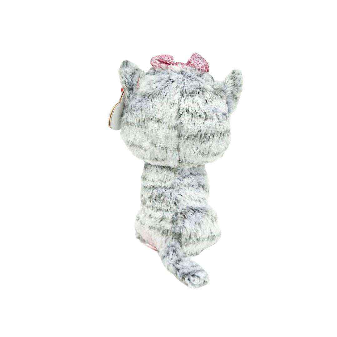 Ty Toys Beanie Babies Boos Kiki Grey Cat 15cm - Maqio