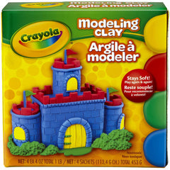 Crayola 4 Piece Modelling Clay - Maqio