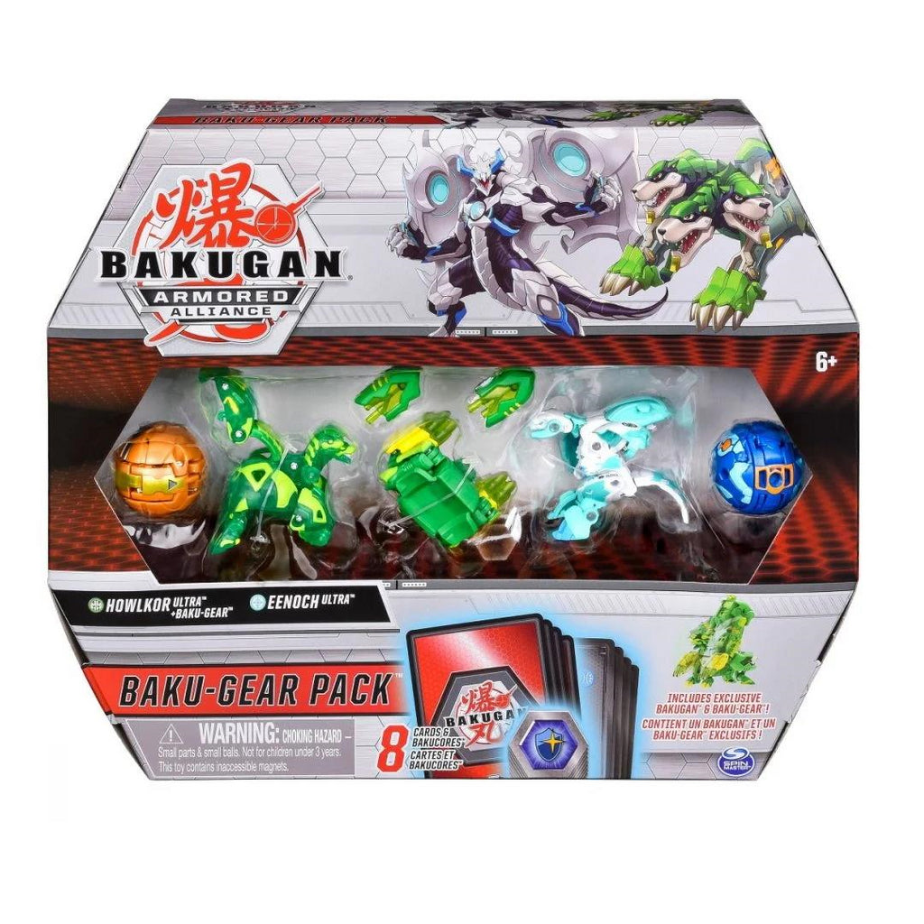 Bakugan Howlkor Ultra + Baku-Gear Pack - Maqio