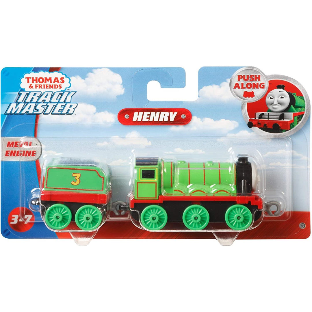Thomas & Friends Trackmaster Henry Push Along Diecast Train Engine - Maqio