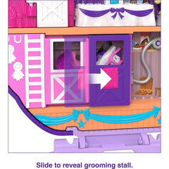 Polly Pocket Jumpin' Style Pony Compact Set - Maqio