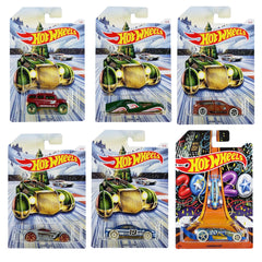 Hot Wheels Christmas Set of 6 Die-cast Cars