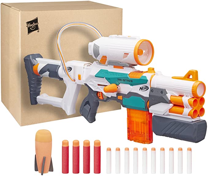 Nerf Modulus Tri-Strike Blaster B5577 Frustration Free Packaging - Maqio